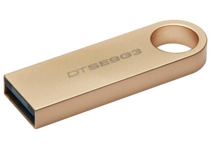 USB FLASH KINGSTON 128GB SE9 G3 METAL GOLD 220MB/s USB 3.2