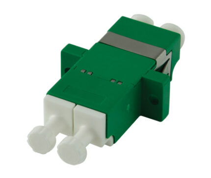 OPTON ADAPTER LC/APC SM DUBLEX GREEN