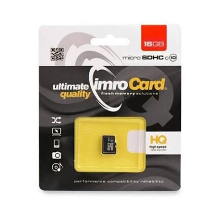 MEMORY CARD IMRO MICRO SD 16GB 10 CLASS