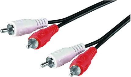 ΚΑΛΩΔΙΟ MUSTA 1.5M CD-0216-0150 2 RCA ΣΕ  2 RCA ΑΡΣΕΝΙΚΟ 1,5M